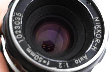 Nikon 50mm f2 Nikkor-H Auto Pre-AI