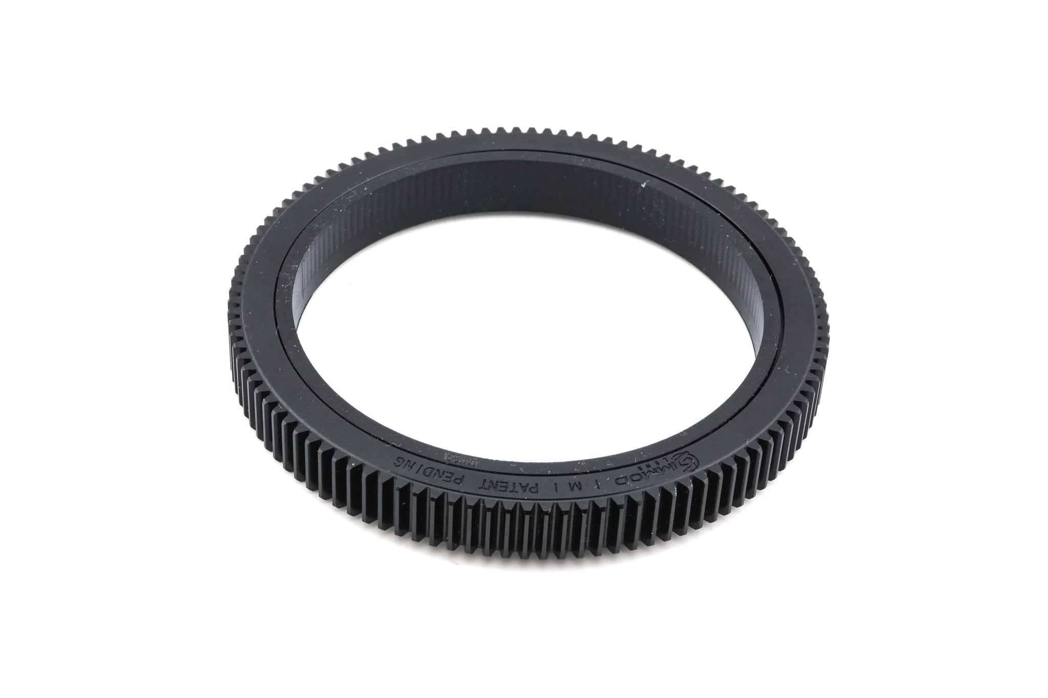 Leica 19mm f2.8 Elmarit-R (Type II) (3-Cam) (11258) + SIMple Fit Follow Focus Gear (Medium) + Leica R - Canon EF Mount Adapter (6-Hole) + Lens Hood (19mm f2.8 R) (12546) + 80/85mm O.D. Simring (Leica R 19mm f2.8 VII)