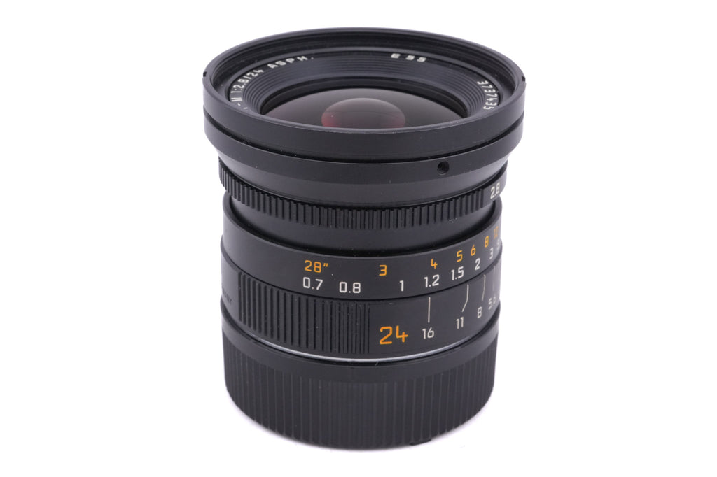 Leica 24mm f2.8 Elmarit-M ASPH. (Black, 11878)