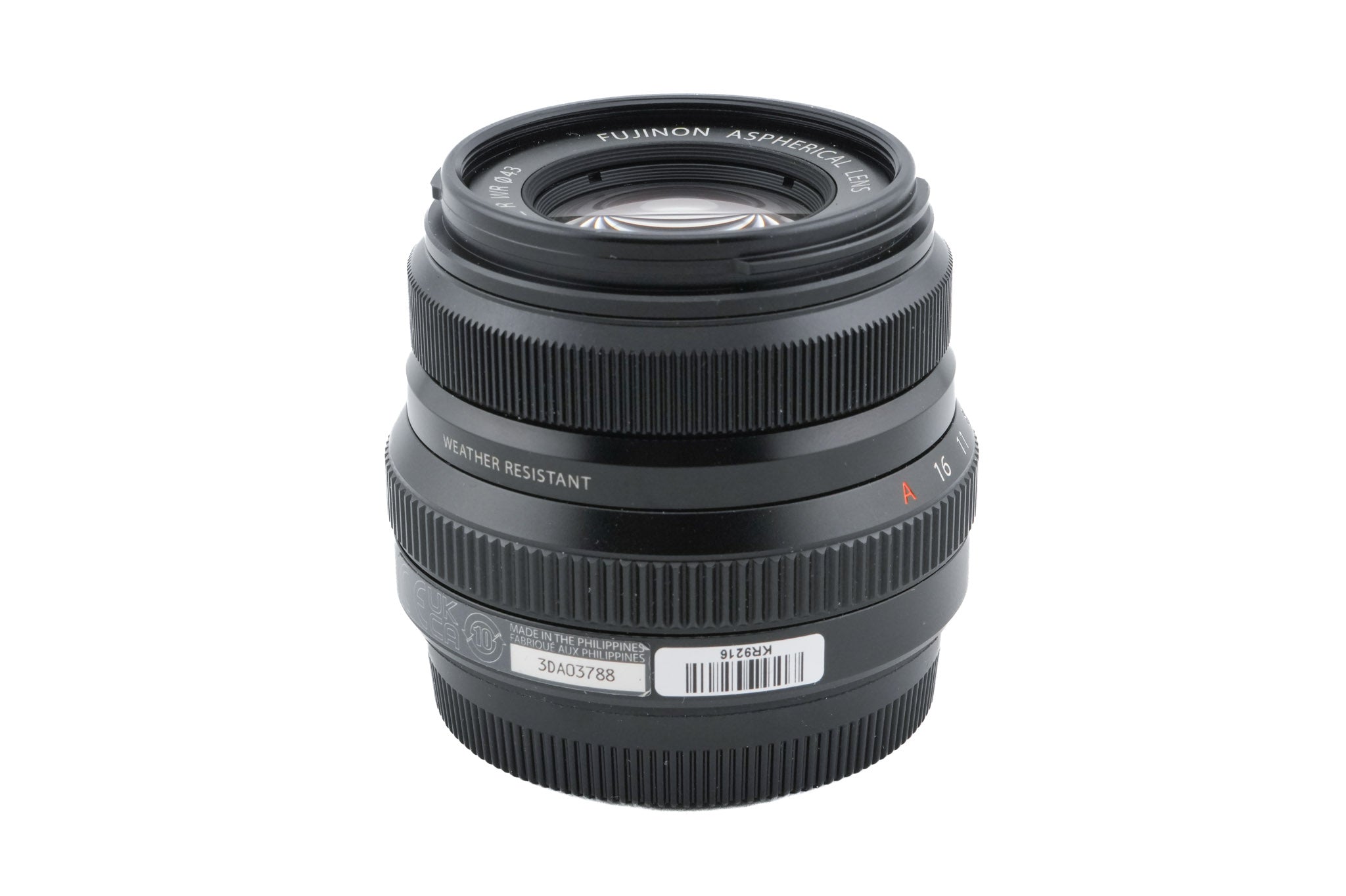 Fujifilm 35mm f2 Super EBC Fujinon Aspherical XF R WR