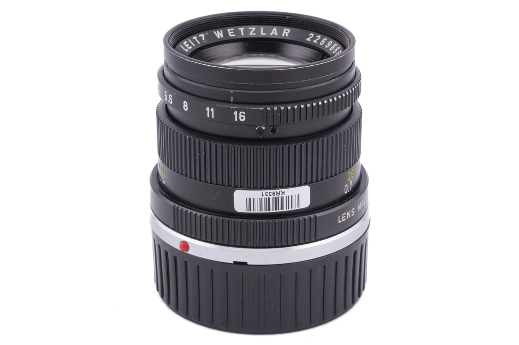 Leica 50mm f2 Summicron (Type III) (11817)