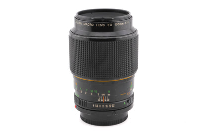 Canon 100mm f4 Macro FDn