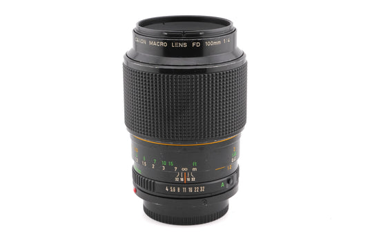 Canon 100mm f4 Macro FDn