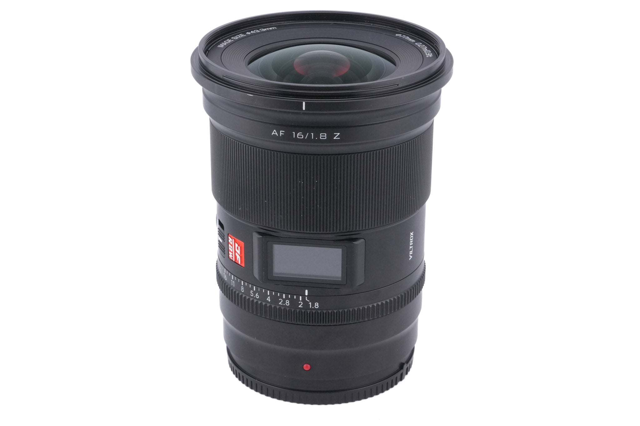 Viltrox 16mm f1.8 AF STM ASPH ED IF
