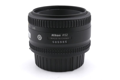 Nikon 50mm f1.8 AF Nikkor D