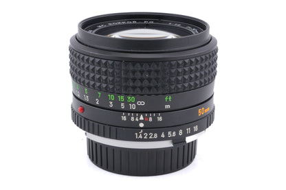 Minolta 50mm f1.4 MC Rokkor-PG