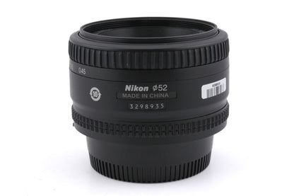 Nikon 50mm f1.8 AF Nikkor D