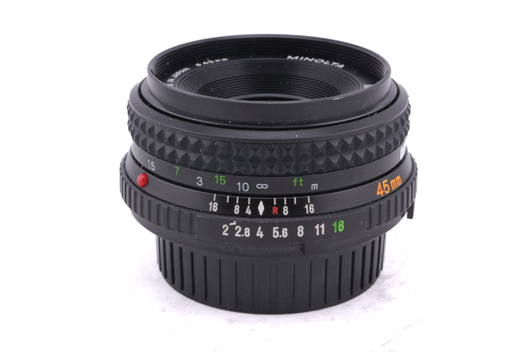 Minolta 45mm f2 MD Rokkor