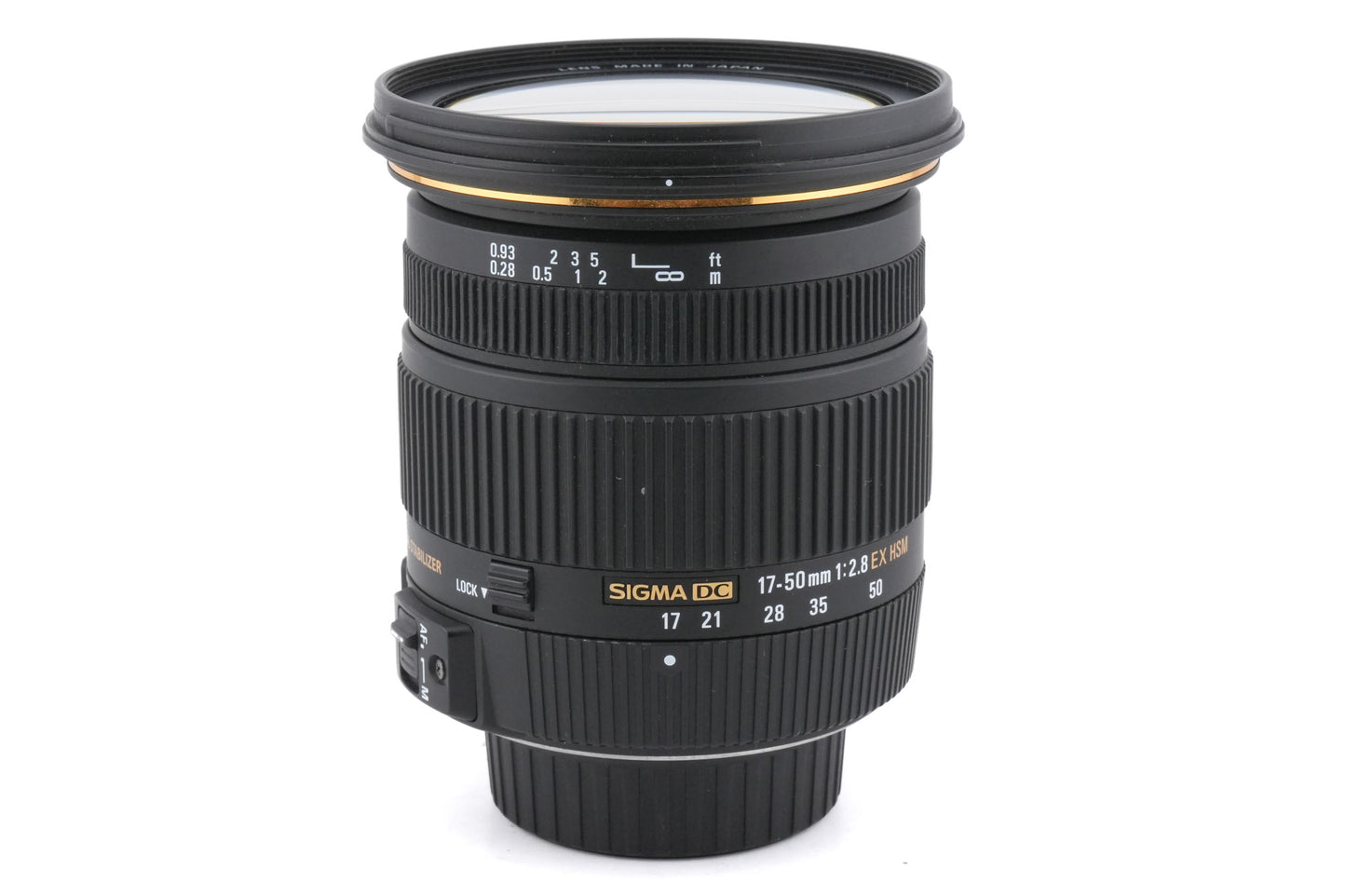 Sigma 17-50mm f2.8 EX DC OS HSM