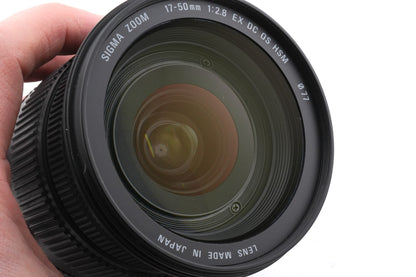 Sigma 17-50mm f2.8 EX DC OS HSM