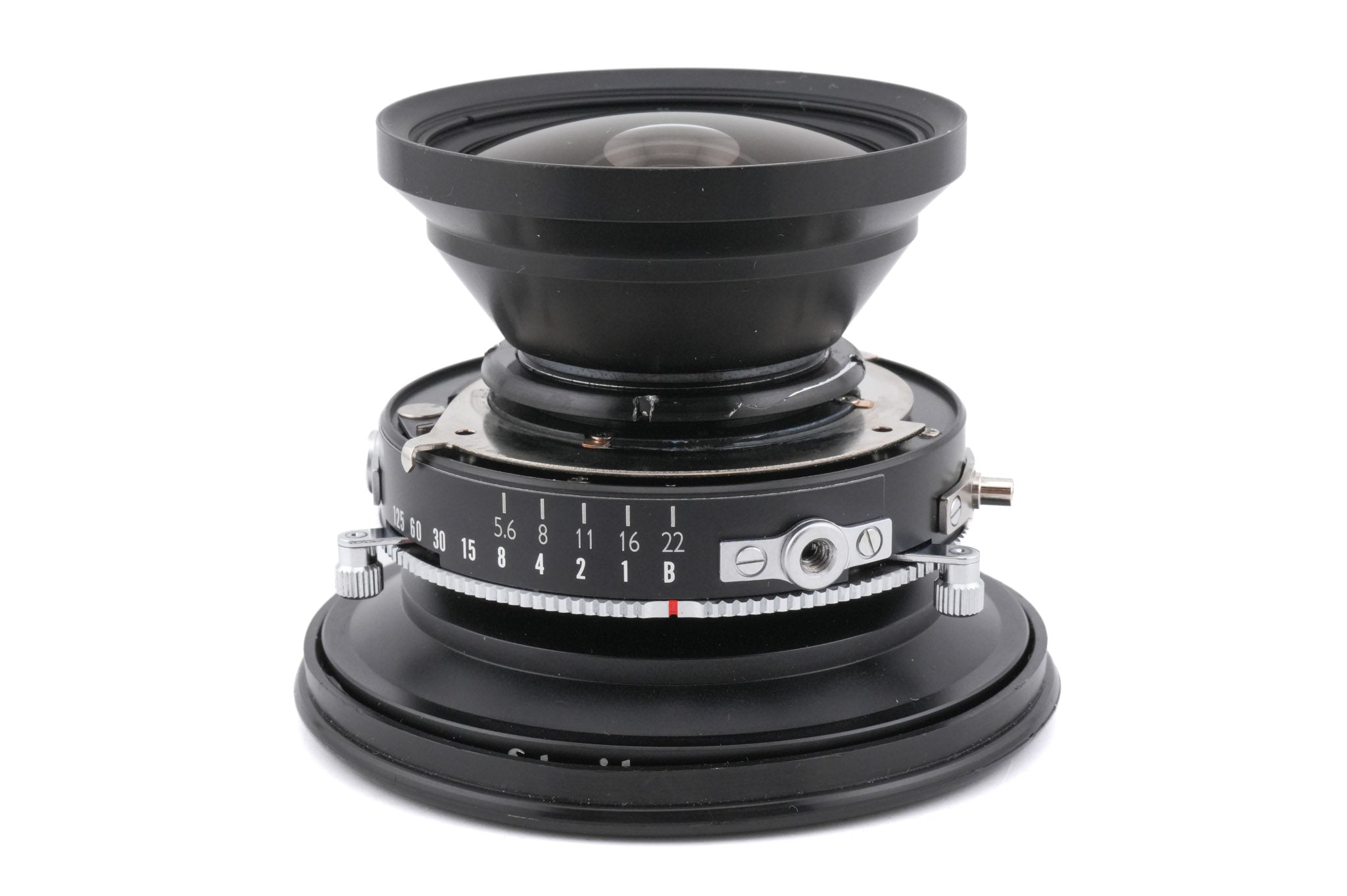 Schneider-Kreuznach 38mm f5.6 Super-Angulon MC XL-120° (Shutter)