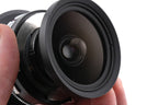 Schneider-Kreuznach 38mm f5.6 Super-Angulon MC XL-120° (Shutter)