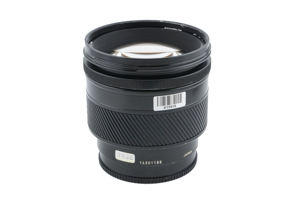 Minolta 85mm f1.4 AF