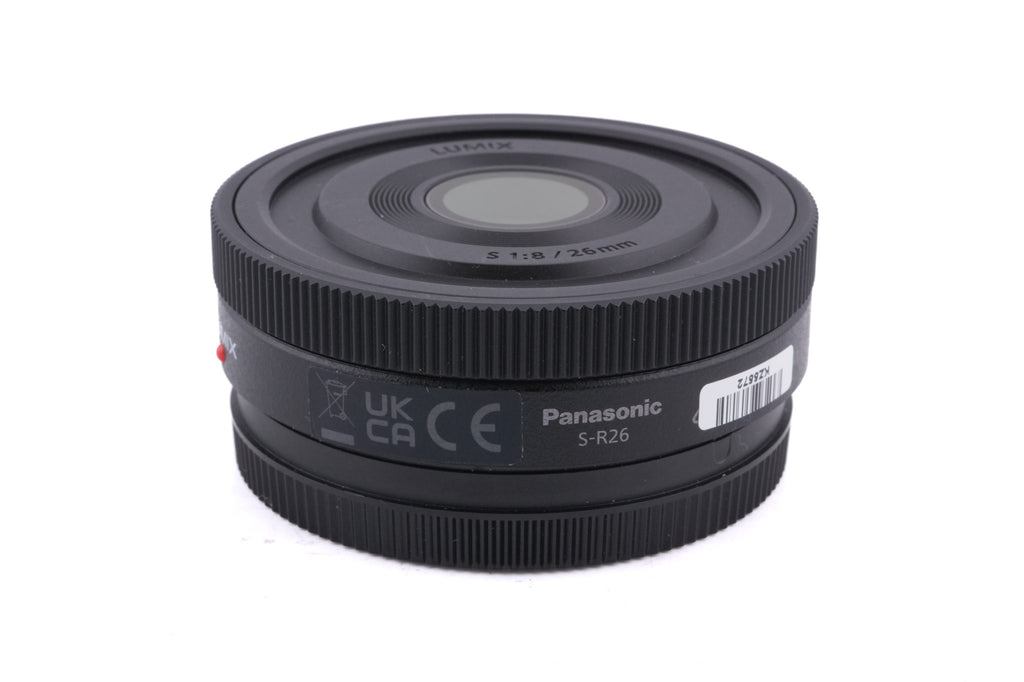 Panasonic 26mm f8 Lumix S (S-R26)