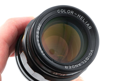 Voigtländer 75mm f2.5 Color-Heliar MC