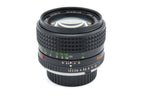 Minolta 50mm f1.4 MC Rokkor-PG