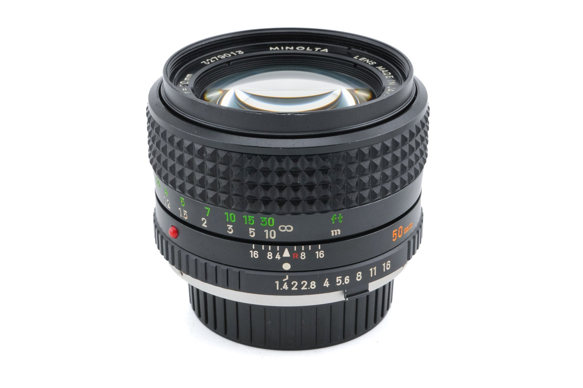 Minolta 50mm f1.4 MC Rokkor-PG