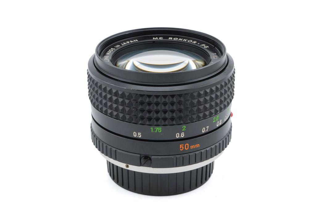 Minolta 50mm f1.4 MC Rokkor-PG