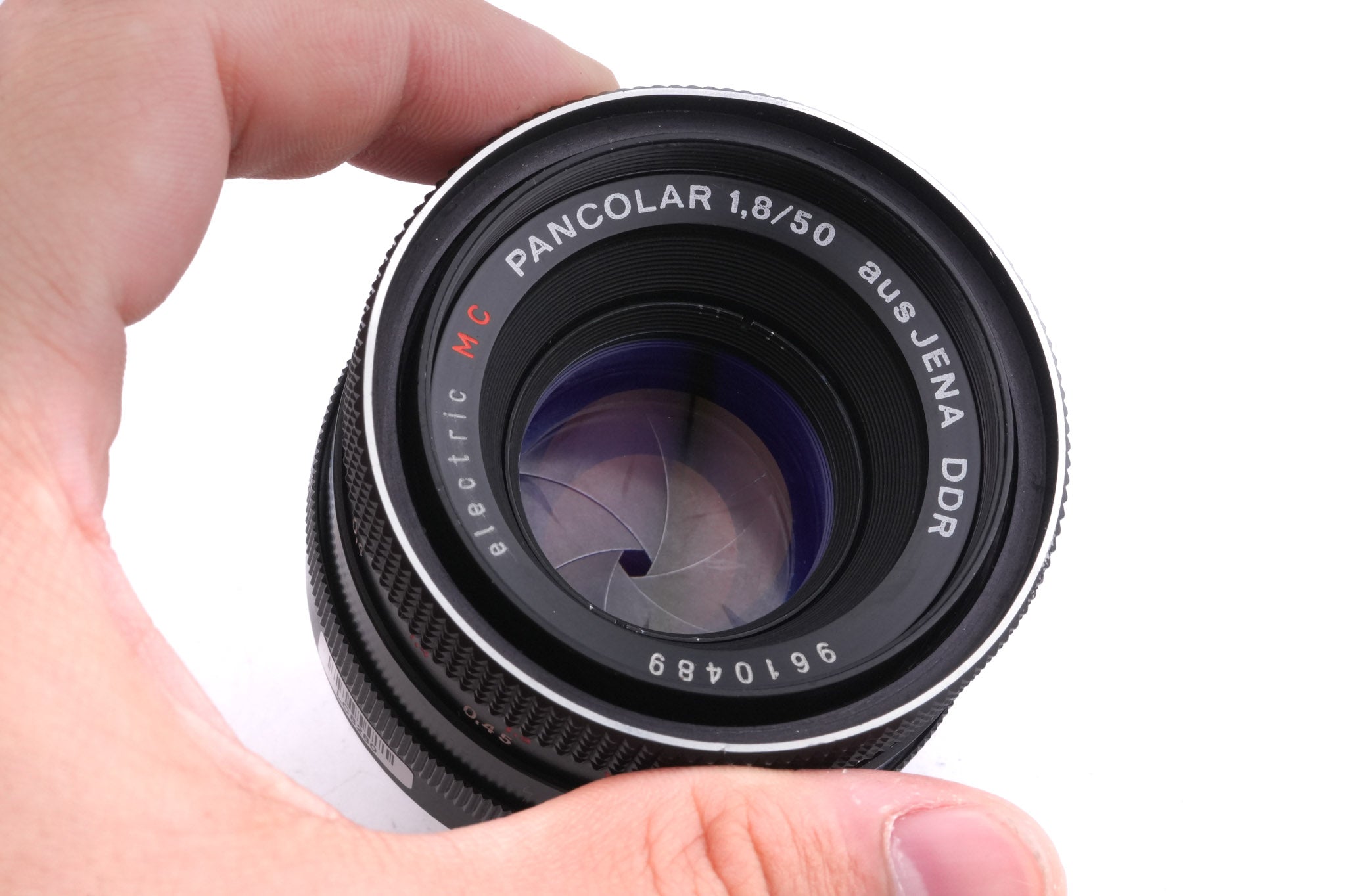 Carl Zeiss 50mm f1.8 Pancolar Electric MC Jena DDR