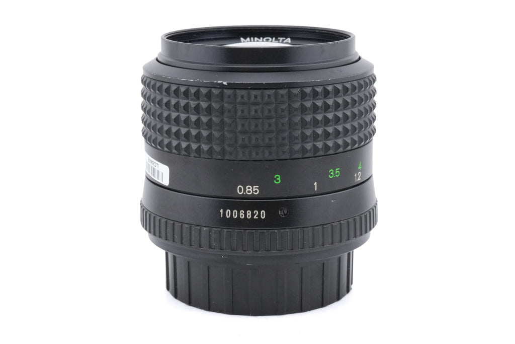 Minolta 85mm f2 MD