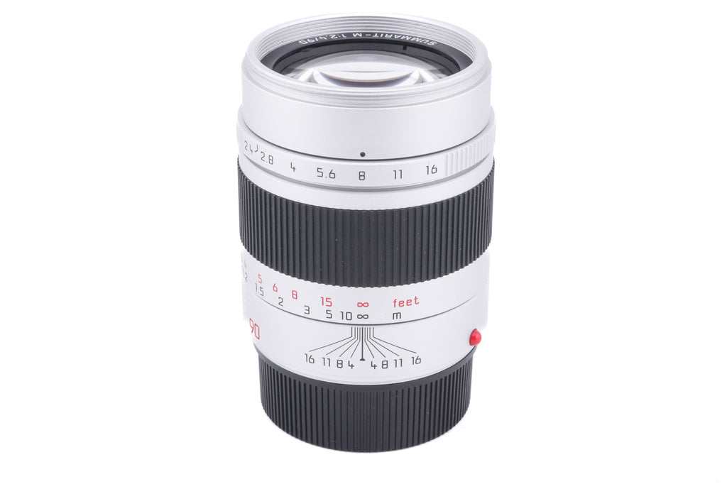 Leica 90mm f2.4 Summarit-M (Silver, 11685)