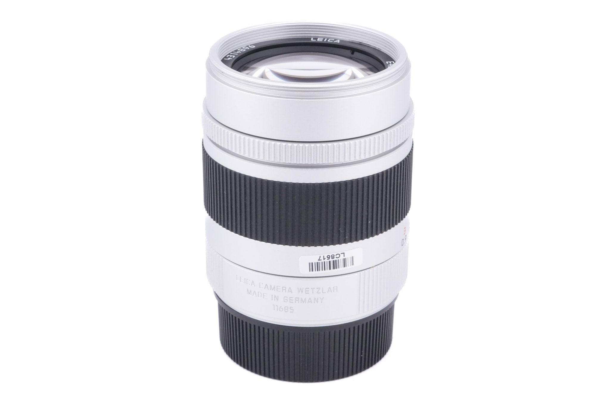 Leica 90mm f2.4 Summarit-M (Silver, 11685)