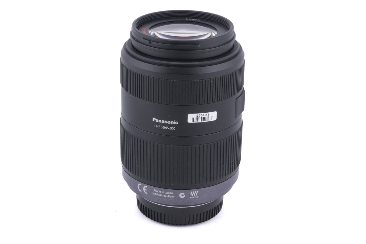 Panasonic 45-200mm f4-5.6 Lumix G Vario Mega O.I.S. (H-FS045200)