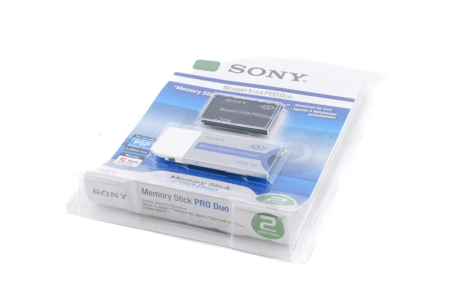 Sony 2GB Memory Stick PRO Duo - Accessory