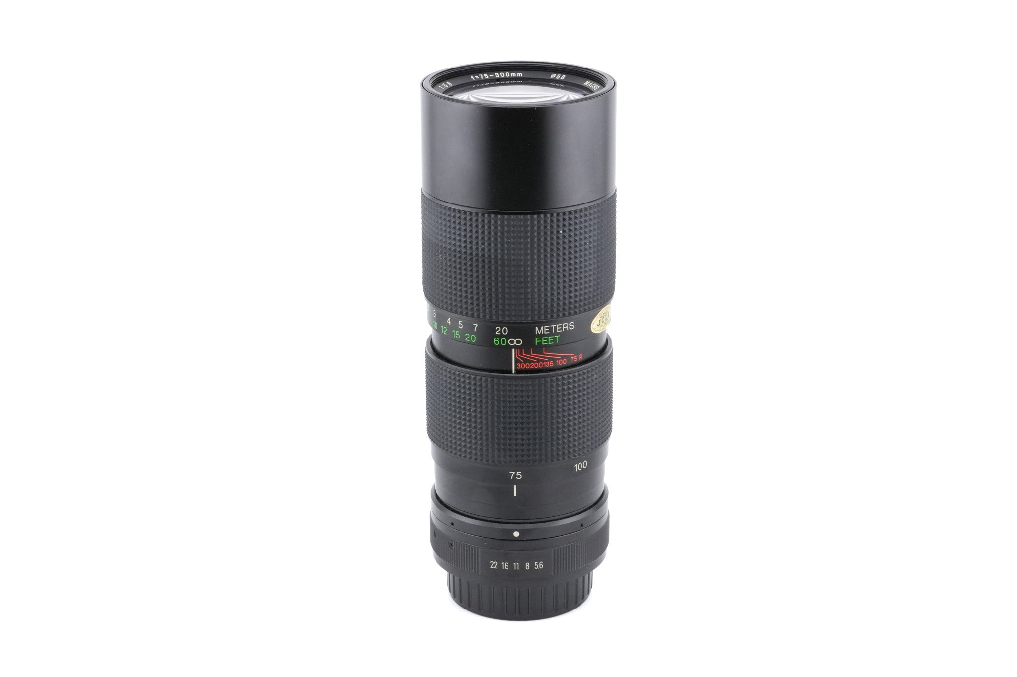 Tefnon 75-300mm f5.6 H/D-MC Macro - Lens