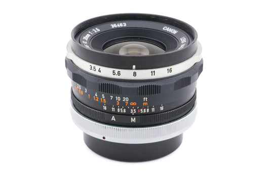 Canon 28mm f3.5 FL - Lens