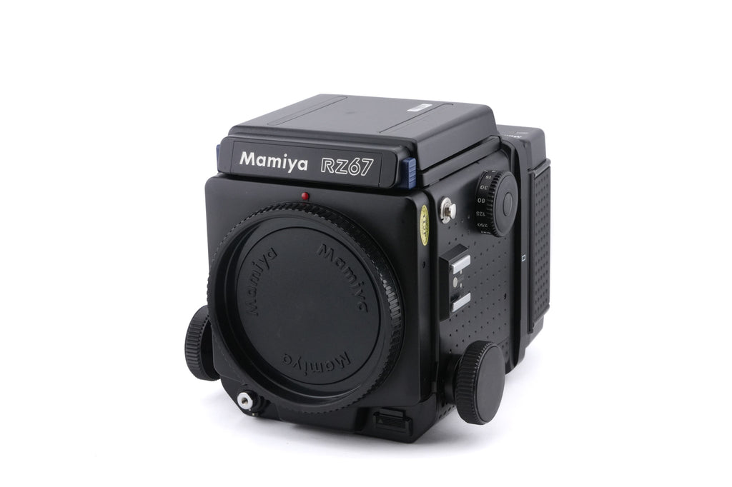Mamiya RZ67 Professional + 120 6x7 Roll Film Holder Professional + Waist Level Finder