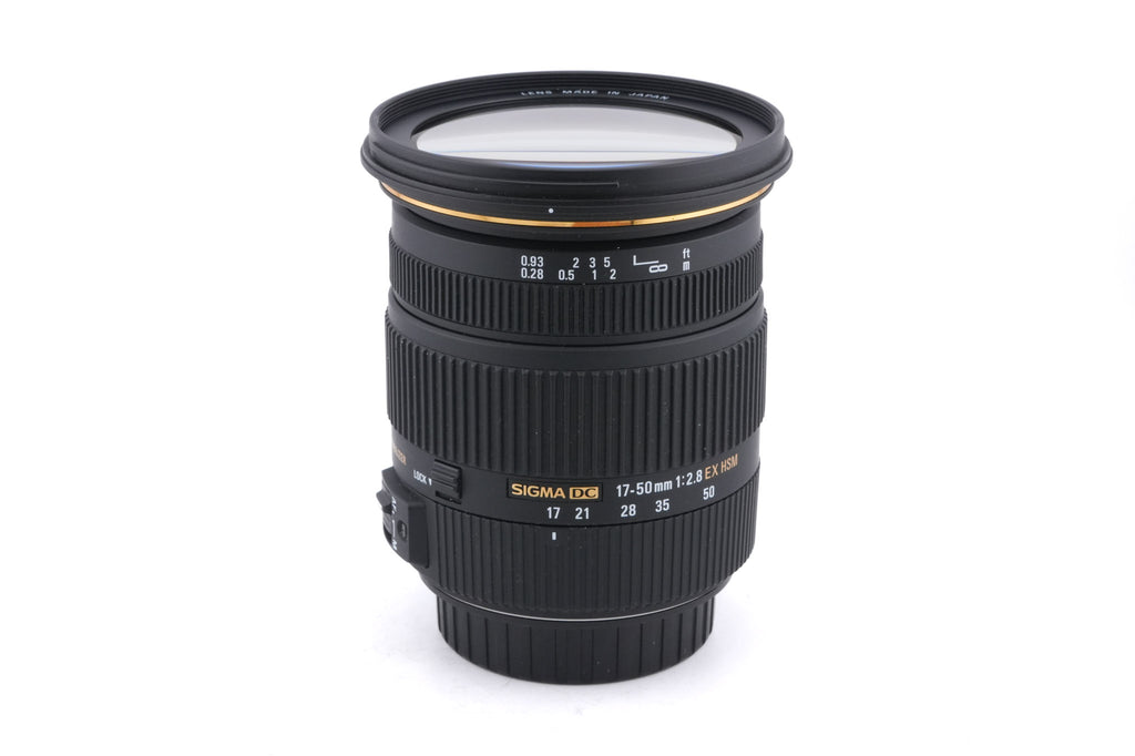 Sigma 17-50mm f2.8 EX DC OS HSM