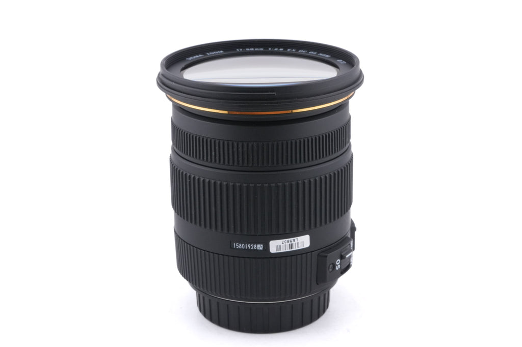 Sigma 17-50mm f2.8 EX DC OS HSM