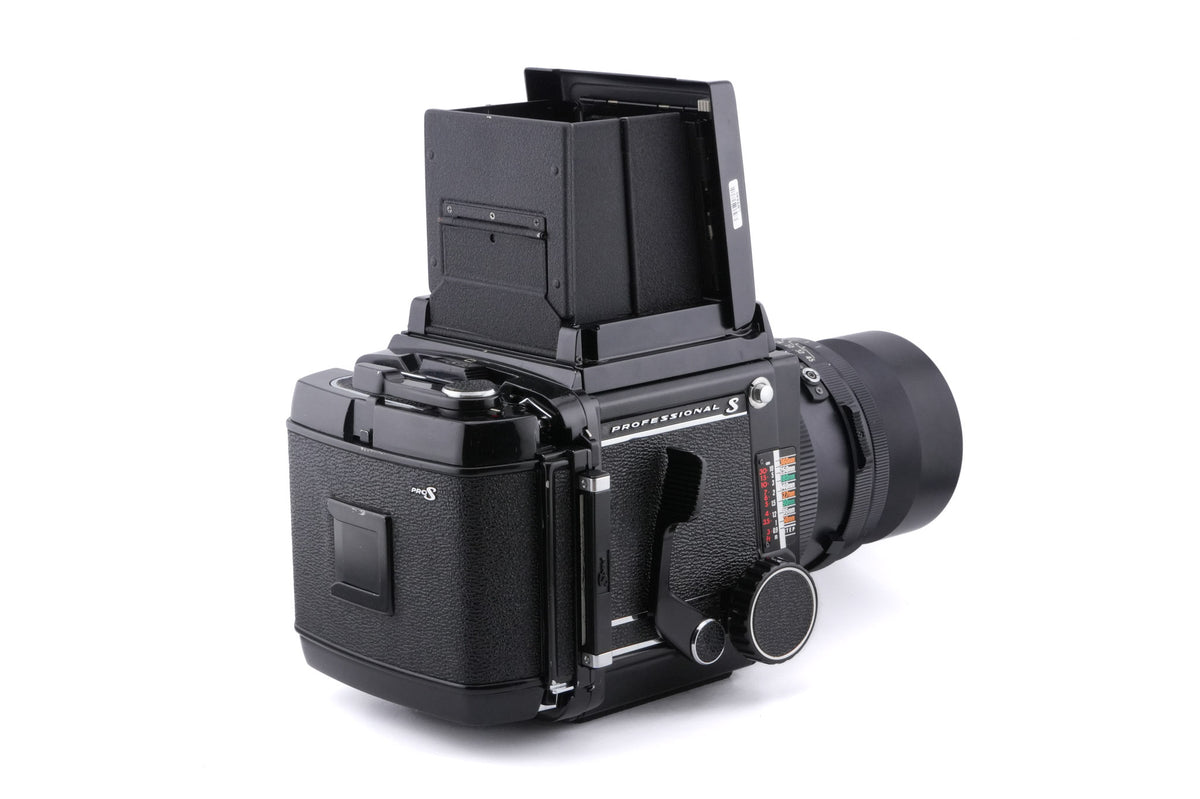 Mamiya RB67 Pro-S + 120 6x7 Pro-S Roll Film Holder + 180mm f4.5 Sekor C + Waist Level Finder