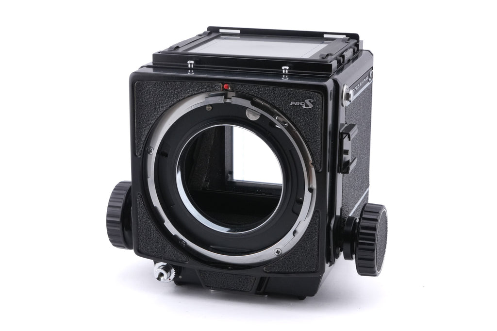 Mamiya RB67 Pro-S + 120 6x7 Pro-S Roll Film Holder + 180mm f4.5 Sekor C + Waist Level Finder