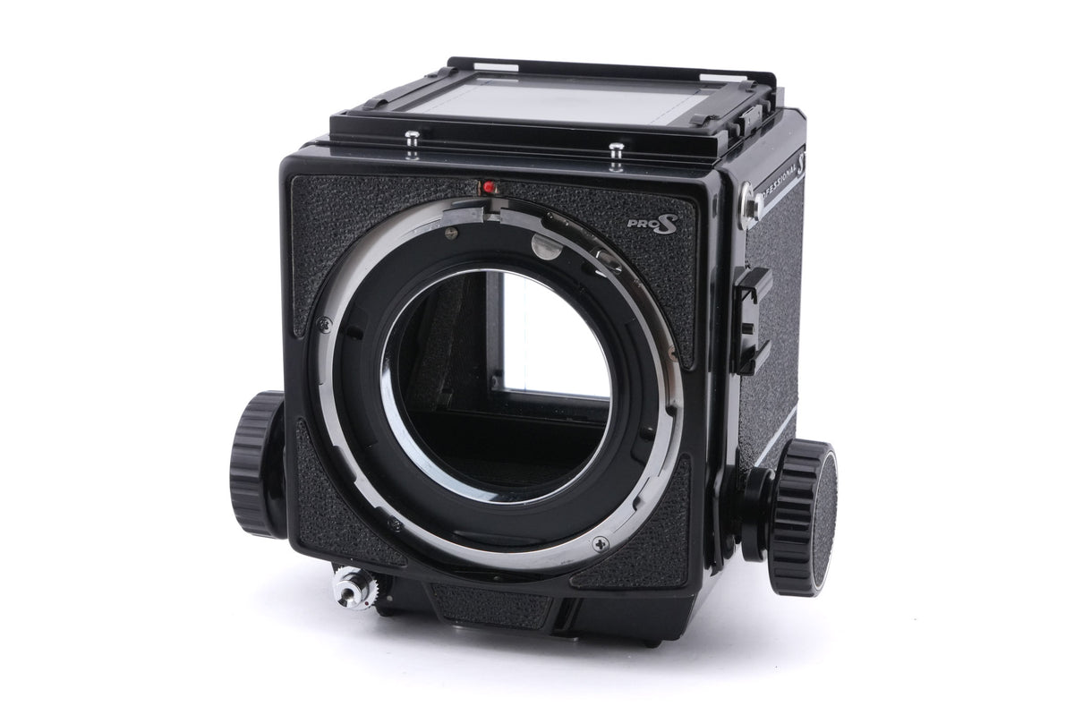 Mamiya RB67 Pro-S + 120 6x7 Pro-S Roll Film Holder + 180mm f4.5 Sekor C + Waist Level Finder