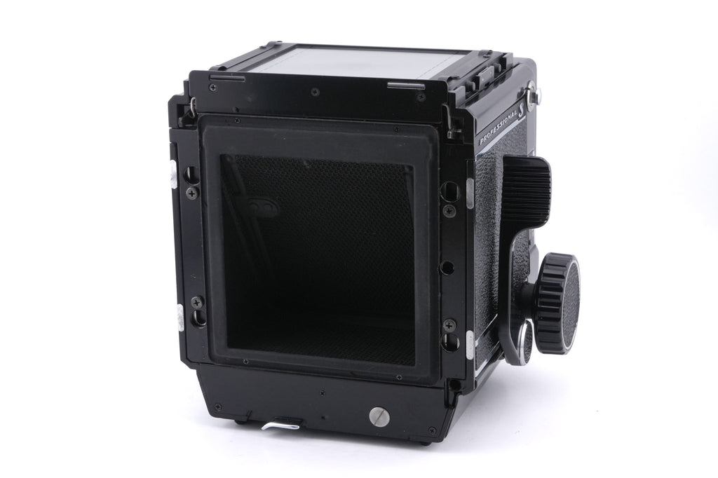 Mamiya RB67 Pro-S + 120 6x7 Pro-S Roll Film Holder + 180mm f4.5 Sekor C + Waist Level Finder
