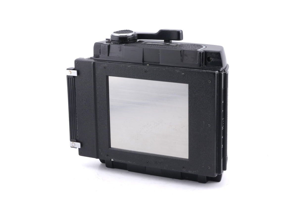 Mamiya RB67 Pro-S + 120 6x7 Pro-S Roll Film Holder + 180mm f4.5 Sekor C + Waist Level Finder