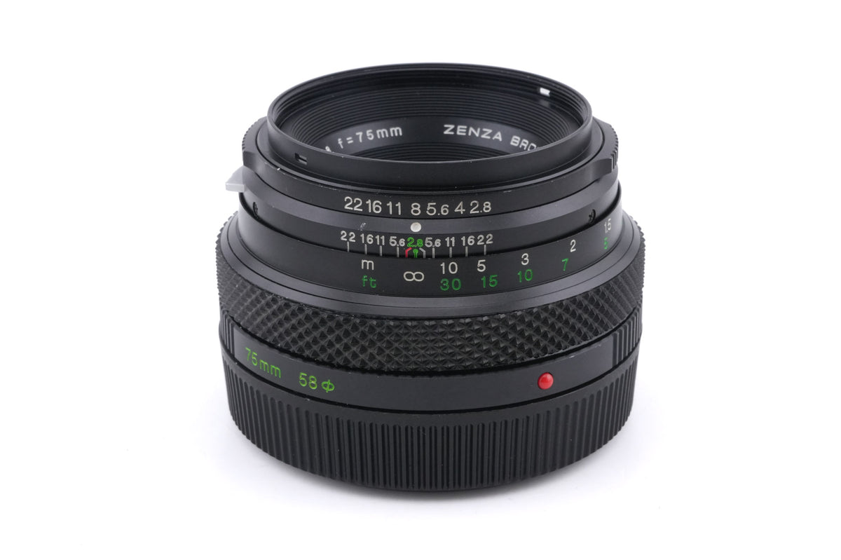 Zenza Bronica 75mm f2.8 Zenzanon MC