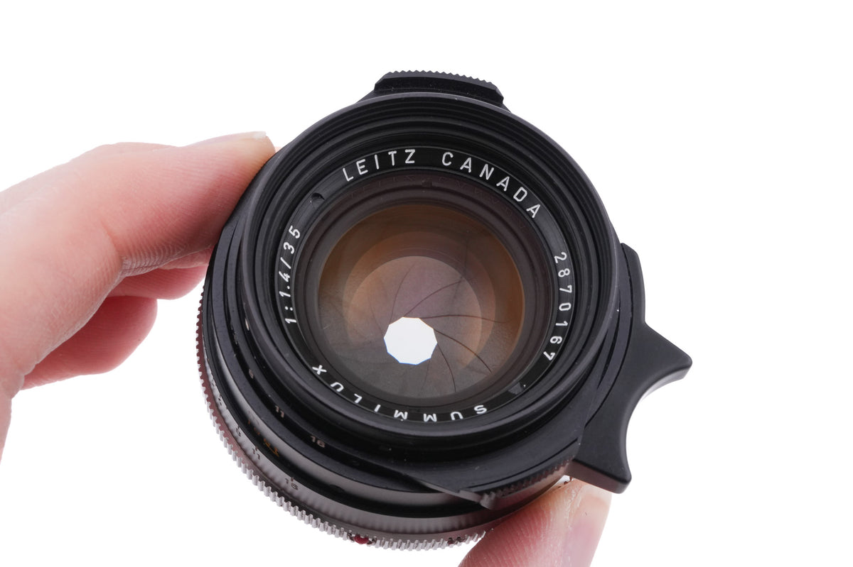 Leica 35mm f1.4 Summilux (Type II) (Black, 11870)