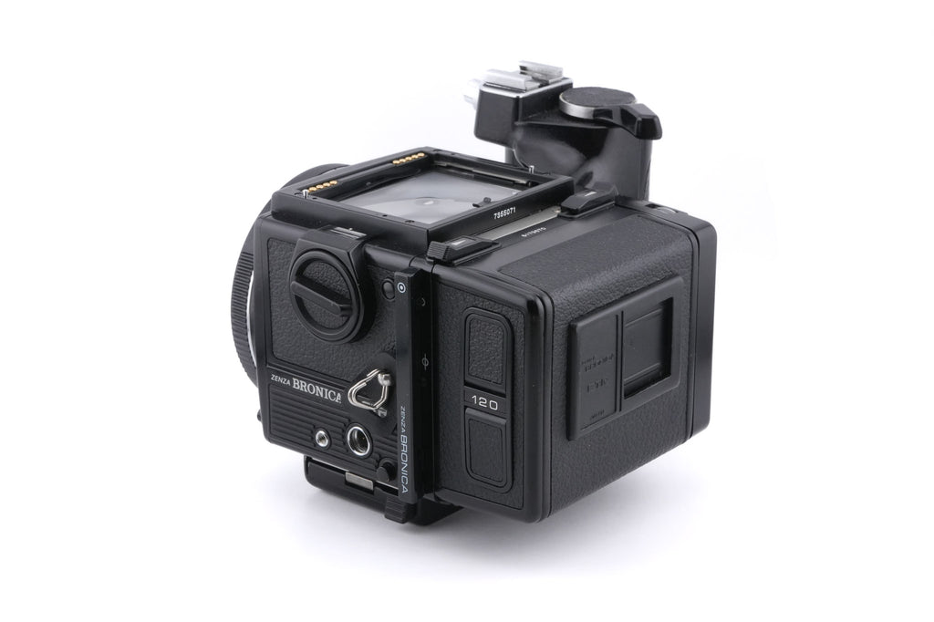 Zenza Bronica ETRSi + ETR 120 Film Back + Speed Grip-E Winder