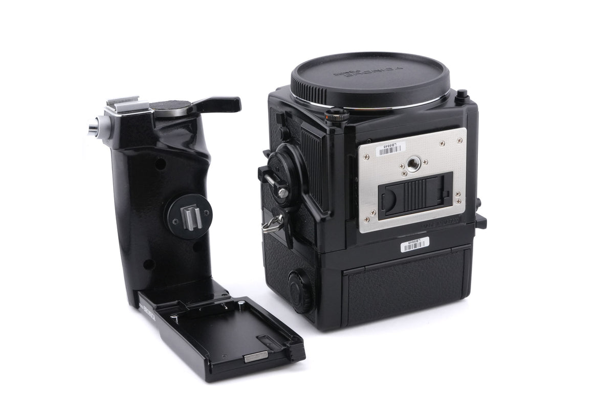 Zenza Bronica ETRSi + ETR 120 Film Back + Speed Grip-E Winder