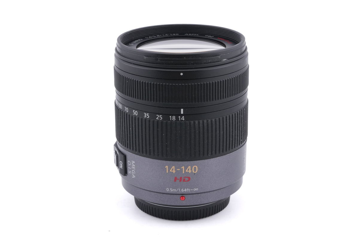 Panasonic 14-140mm f4-5.8 Lumix G Vario HD ASPH. Mega O.I.S. (H-VS014140)