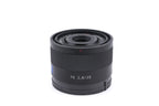 Sony 35mm f2.8 Sonnar T* ZA (SEL35F28Z)