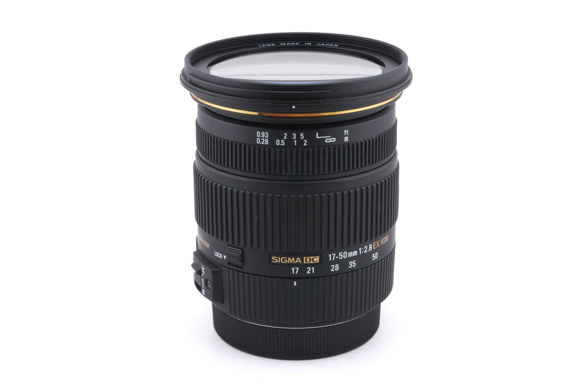 Sigma 17-50mm f2.8 EX DC OS HSM