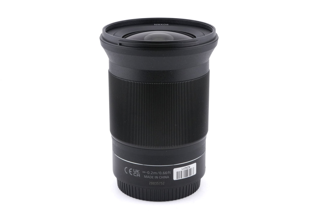 Nikon 20mm f1.8 Nikkor Z S