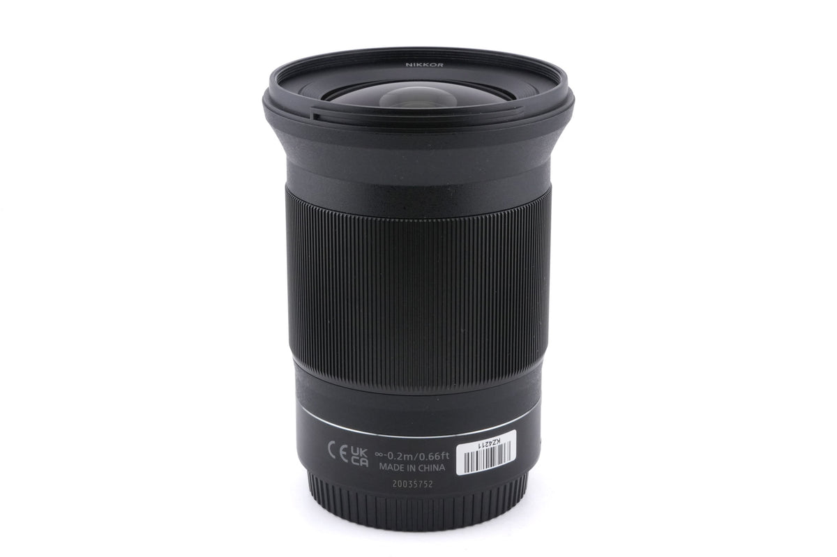 Nikon 20mm f1.8 Nikkor Z S