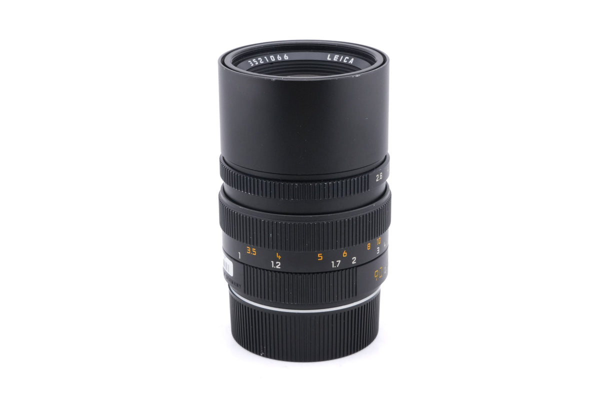 Leica 90mm f2.8 Elmarit-M (Black, 11807)