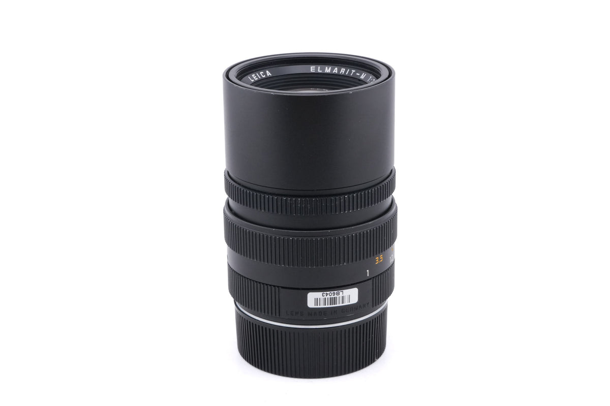 Leica 90mm f2.8 Elmarit-M (Black, 11807)
