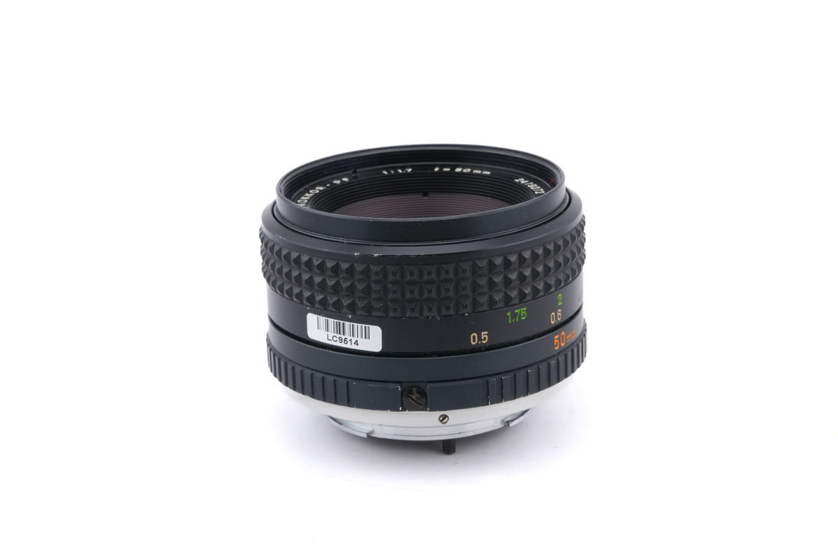 Minolta 50mm f1.7 MC Rokkor-PF